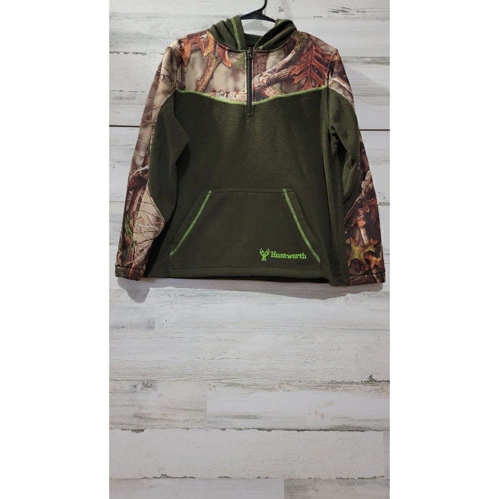 Huntworth Sweatshirt 1/4 Zip Boys Youth Size Large